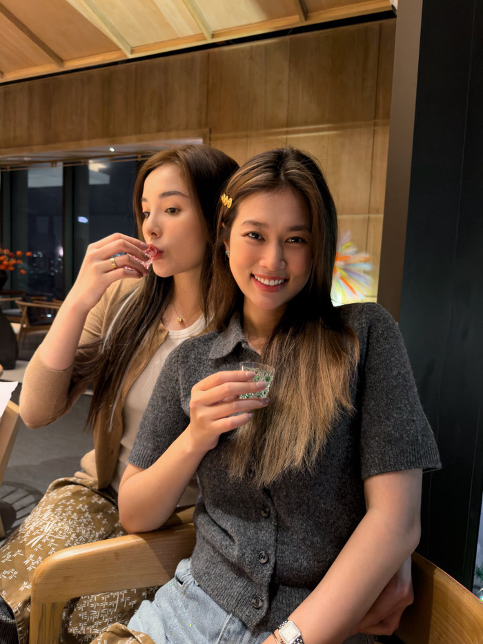 Kỳ Duyên và Thiên Ân từng nhiều lần lên tiếng bảo vệ, lẫn nhau mỗi khi đối phương gặp ồn ào không đáng có. Ảnh: FBNV