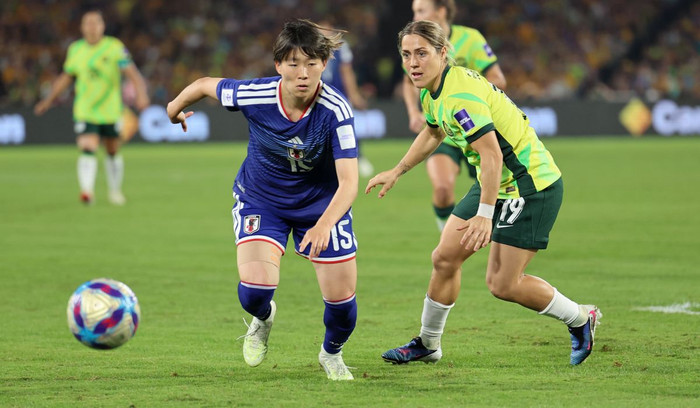 Australia lần thứ ba thua Nhật Bản ở chung kết. Ảnh: AFC