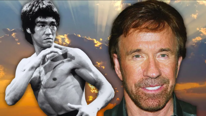 Chuck Norris và Lý Tiểu Long, đối thủ trên màn ảnh, bạn bè ngoài đời