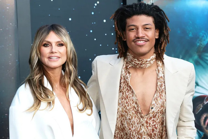 Sự xuất hiện của Heidi Klum cùng con trai Henry Samuel tại buổi công chiếu Project Hail Mary ở New York nhanh chóng thu hút sự chú ý của truyền thông quốc tế. Ảnh: Getty Images