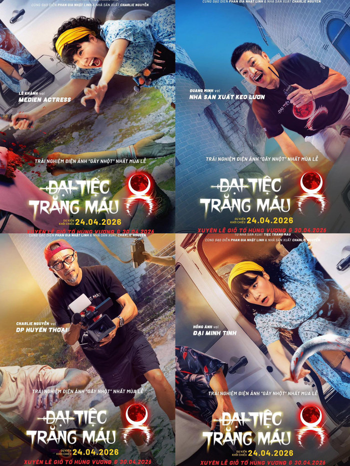 Dàn sao thực lực hội tụ trong Dự án Đại Tiệc Trăng Máu 8, hứa hẹn tạo nên kỷ lục doanh thu mới. - Ảnh: NSX