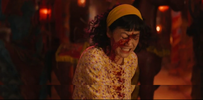 Bối cảnh và tạo hình Zombie được Việt và hài hước trong Dự án Đại Tiệc Trăng Máu 8. - Ảnh: NSX