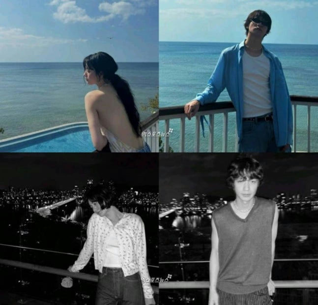 Nana và Cha Jong Seok bị 'soi' âm thầm để lộ hint hẹn hò. Ảnh: Xportnews