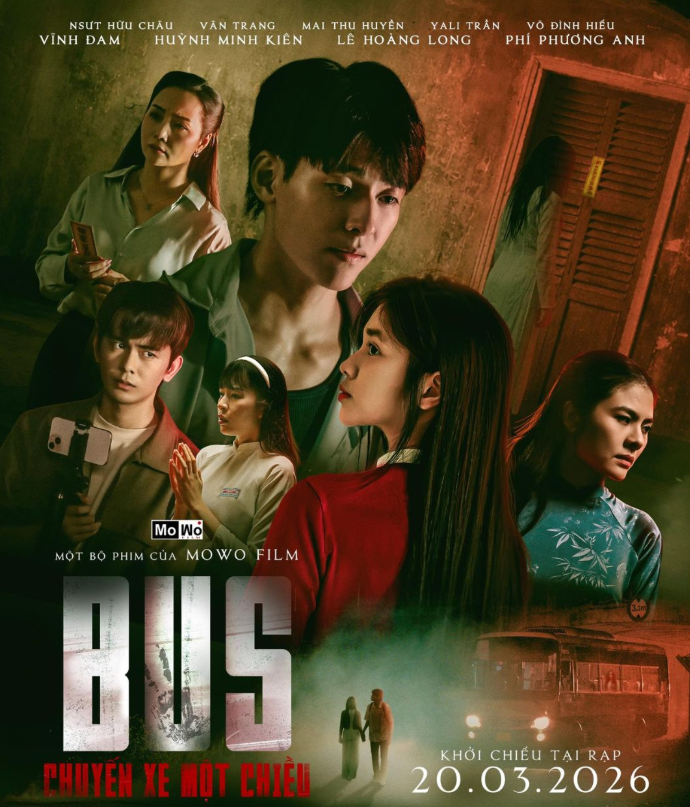 BUS: Chuyến Xe Một Chiều là phim kinh dị Việt công chiếu từ ngày 20/3.