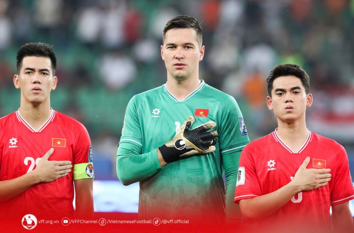 Nguyễn Filip trở lại tuyển Việt Nam. Ảnh: VFF