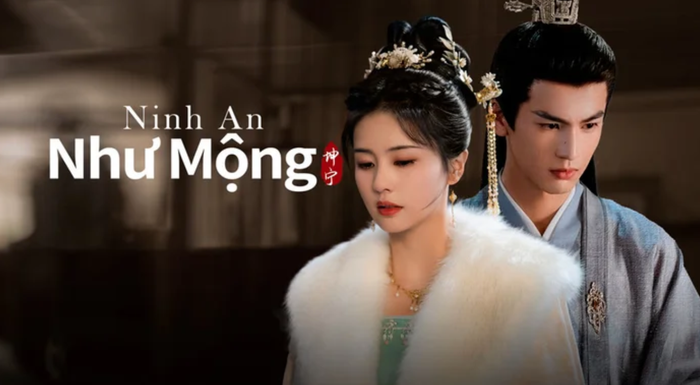 Tạo hình cổ trang của Bạch Lộc cùng Trương Lăng Hách trong Ninh An Như Mộng. - Ảnh: Weibo