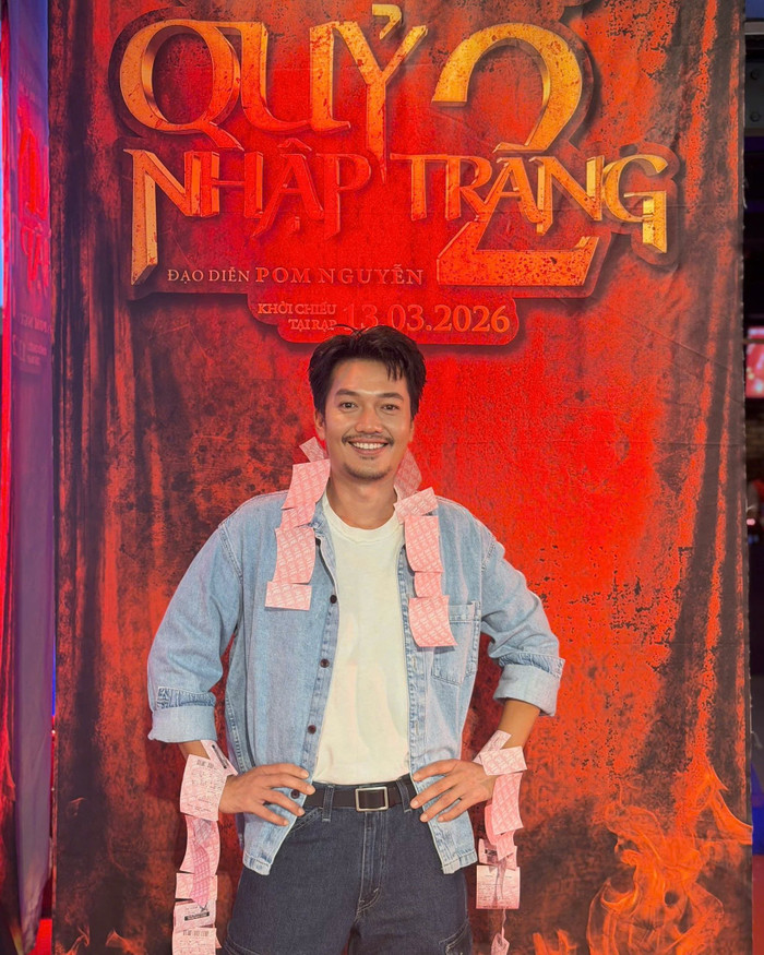 Quang Tuấn đang góp mặt trong dự án Quỷ Nhập Tràng 2, hiện đạt doanh thu hơn 113 tỷ đồng (Ảnh: FBNV).