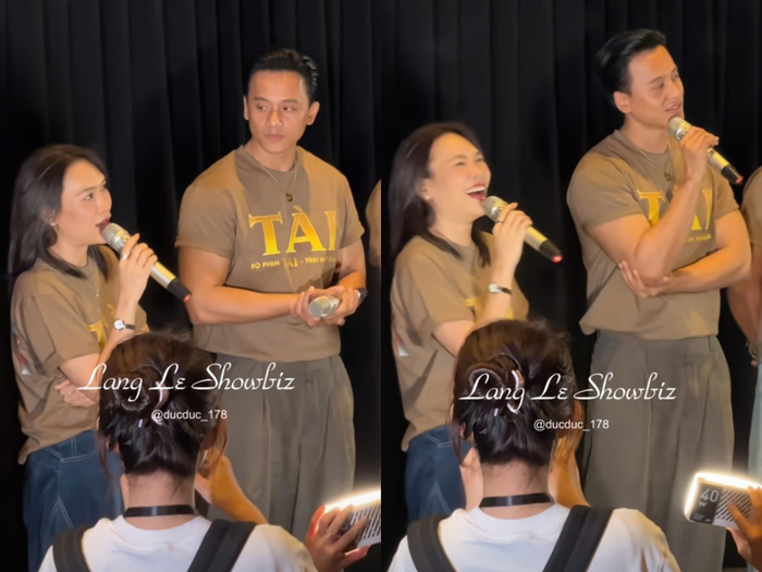 Khoảnh khắc Mỹ Tâm chia sẻ về 'đám cưới' trên sân khấu giao lưu khiến khán giả thích thú