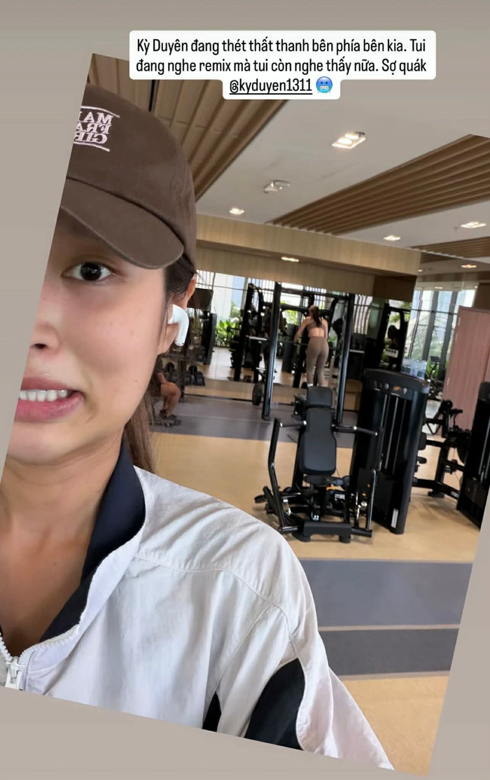 Thiên Ân tiết lộ khoảnh khắc Kỳ Duyên chăm chỉ tập luyện khiến cô phải 'sợ'.&nbsp;