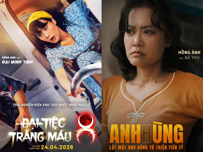 Người hâm mộ đang rất mong chờ màn thể hiện của Hồng Ánh trong Đại Tiệc Trăng Máu 8 và phim Anh Hùng. - Ảnh: NSX