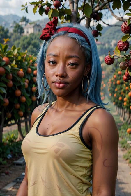 Chioma Umeala gây ấn tượng khi hóa thân thành Nojiko.