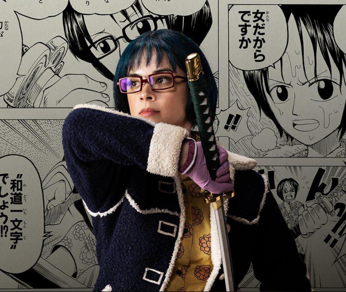 Julia Rehwald đảm nhận vai Tashigi - nữ kiếm sĩ thuộc Hải quân.&nbsp;