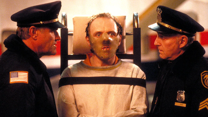 Anthony Hopkins trong vai Hannibal Lecter, hình tượng phản diện kinh điển của điện ảnh