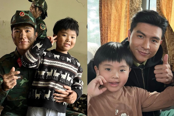 Sao nhí KoKa Bình Nguyên trong vai bé Kha của phim Không Giới Hạn