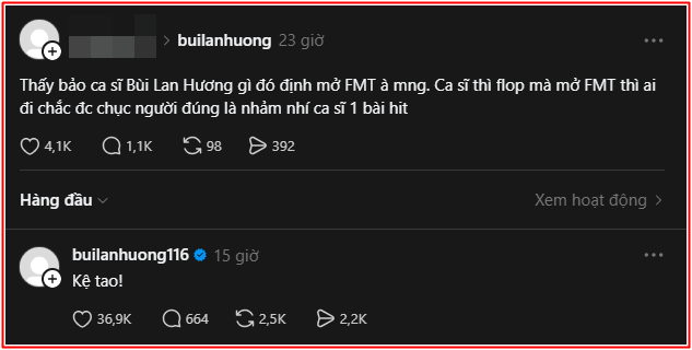 Bùi Lan Hương đã căng Ảnh 1