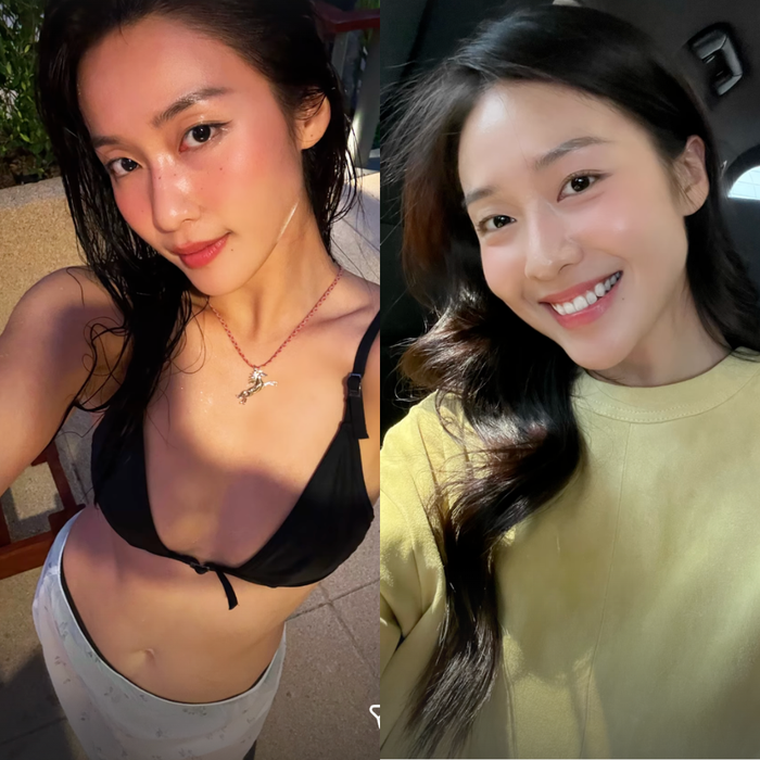 Khả Ngân khoe visual xinh đẹp khi ở Thái Lan. Ảnh: IGNV