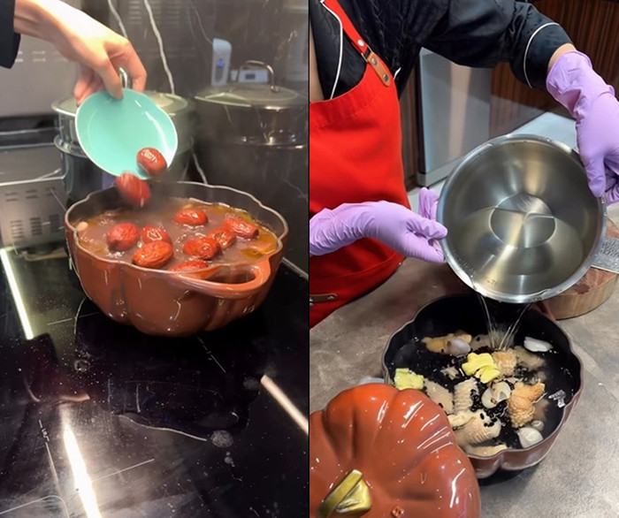 Chân gà Đông Tảo hầm thuốc bắc là món được nhiều người sành ăn ưa chuộng.