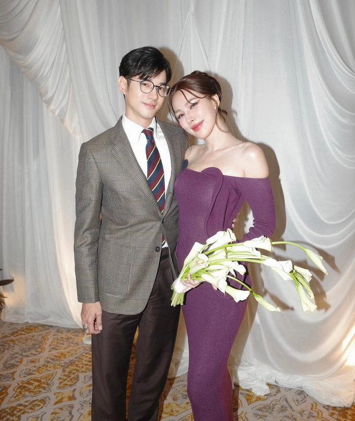 Nam diễn viên và bạn gái Junji Junjira. Ảnh: IGNV