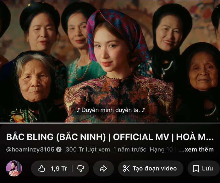 Nguồn ảnh: Hòa Minzy