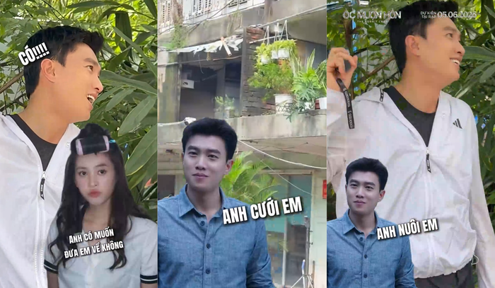 Ê-kíp phim Ốc Mượn Hồn đã hé lộ một đoạn clip hậu trường ghi lại những khoảnh khắc tương tác tự nhiên giữa Quốc Trường và Tiểu Vy.