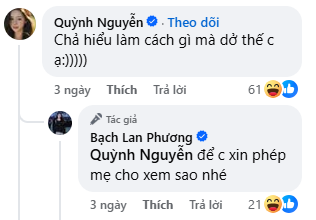 Màn 'tung hứng' hài hước giữa Bạch Lan Phương và Quỳnh Kool