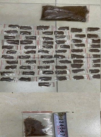 Tang vật trong vụ án. Ảnh: Công an TP Hà Nội