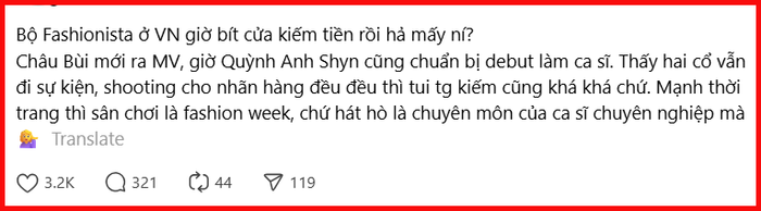 Bài viết trên Threads.