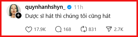 Phản hồi của Quỳnh Anh Shyn.