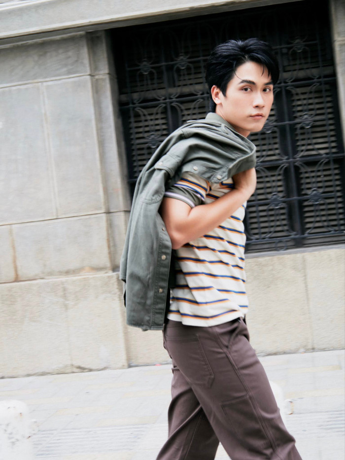 Võ Điền Gia Huy có phát ngôn gây chú ý khi bị hỏi về chuyện người yêu. Ảnh: FBVN