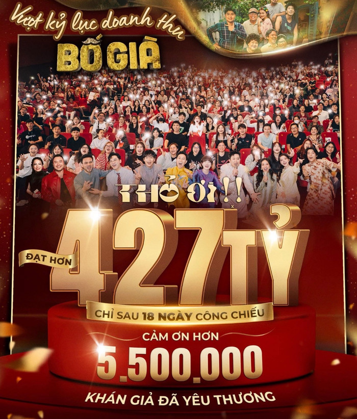 Trấn Thành bây giờ có lẽ cần giải bài toán lớn hơn những con số phòng vé. Ảnh: FBNV