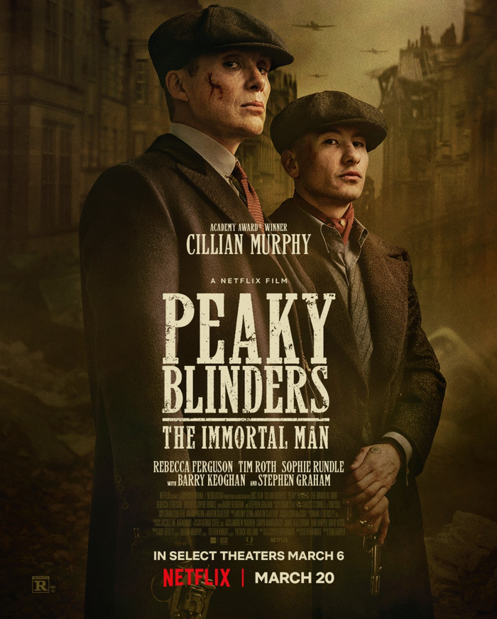 Ảnh 1: Thomas Shelby trở lại đầy quyền lực trong bản điện ảnh Peaky Blinders. - Ảnh: Netflix&nbsp;