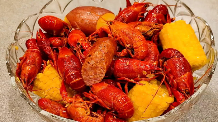 Crawfish nấu theo v ị của Mỹ, còn được gọi là sốt cajun. (Ảnh minh họa từ Internet)