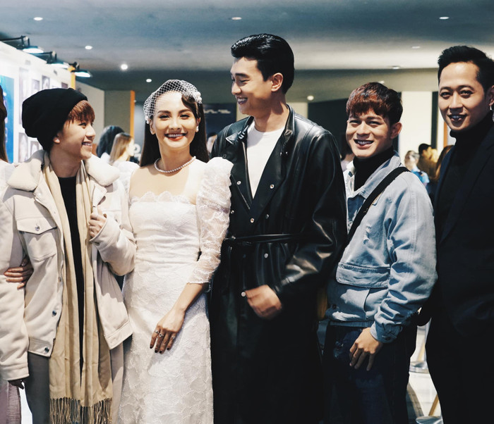 Bảo Thanh và Bảo Hân, Quang Anh đã giữ mối quan hệ thân thiết trong một thời gian dài. Ảnh: FBNV