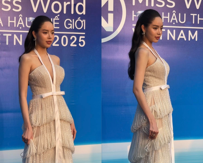 Sự nổi bật của Hoa hậu Thanh Thủy trong sự kiện. Ảnh: Viva