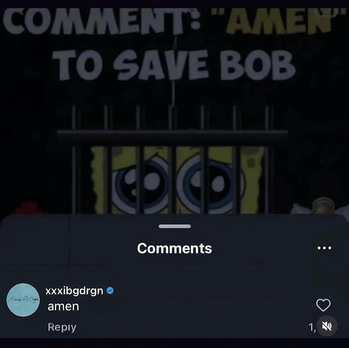 G-Dragon để lại đúng một từ duy nhất “Amen” trên bài viết, gây xôn xao cộng đồng mạng.