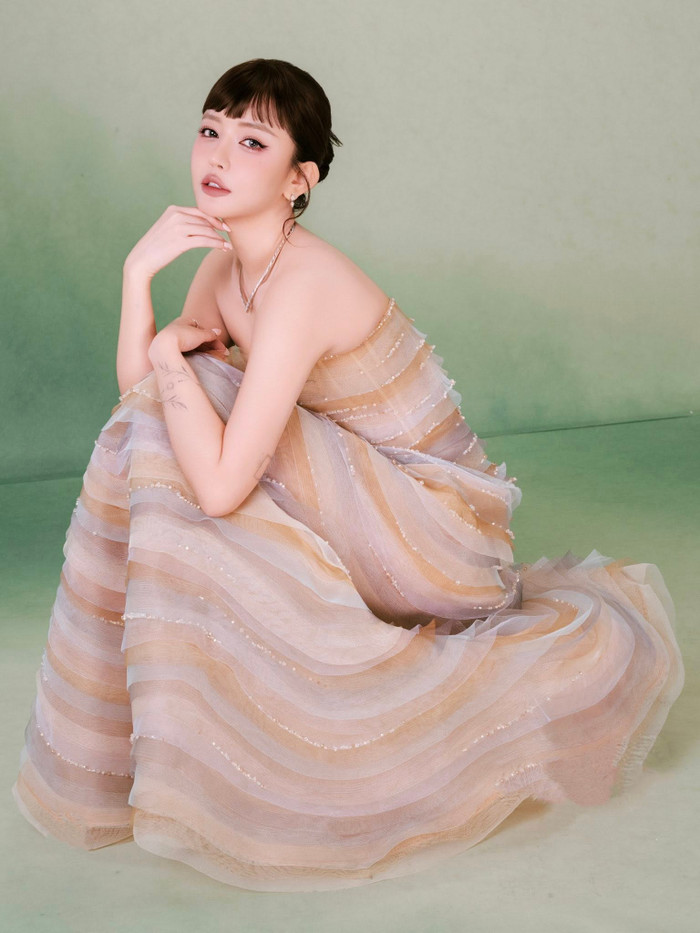 Nhan sắc ngọt ngào của ca sĩ Bích Phương. Ảnh: FBNV