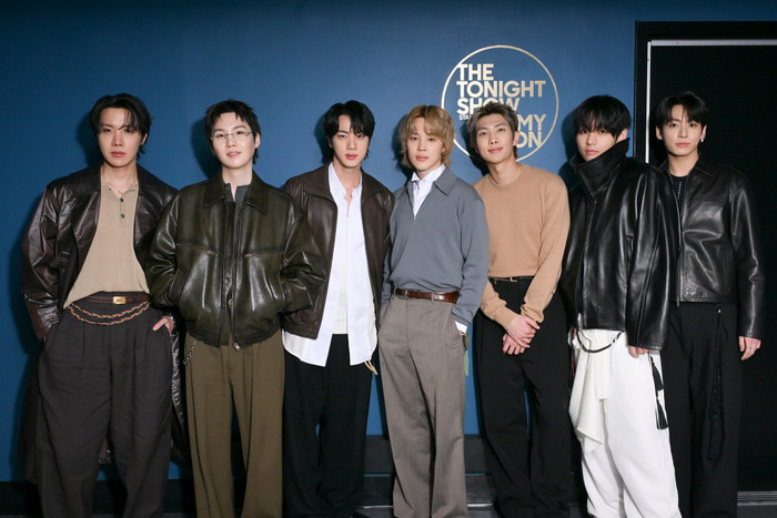 Nhóm nhạc BTS tại chương trình The Tonight Show Starring Jimmy Fallon. Nguồn: The Tonight Show Starring Jimmy Fallon.