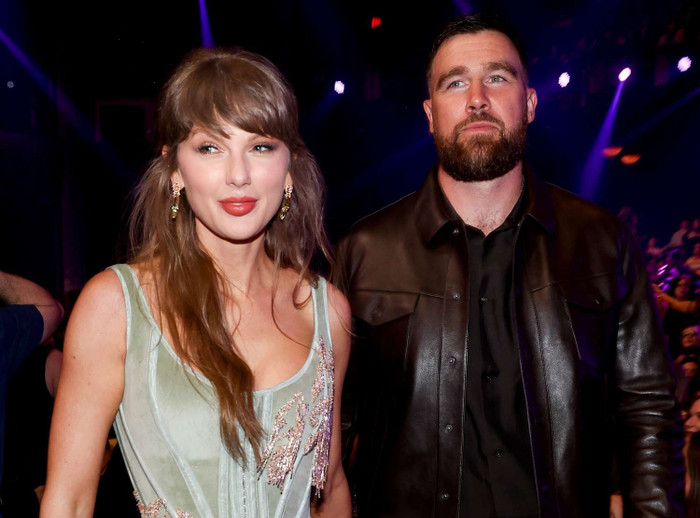 Taylor Swift và Travis Kelce 'chiếm sóng' tại iHeartRadio Music Awards 2026 Ảnh 4