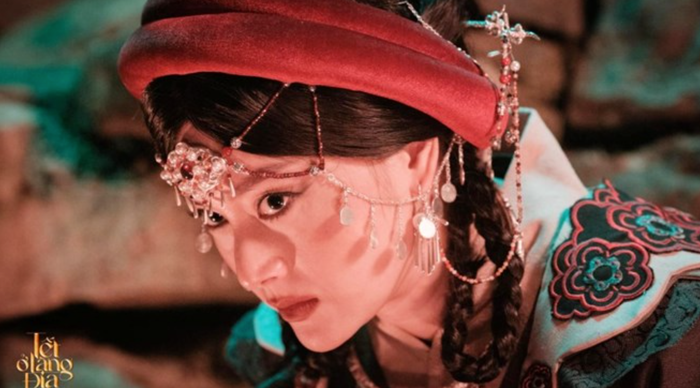 Lan Phương vai Thập nương trong Tết ở làng Địa ngục. Ảnh: NSX&nbsp;