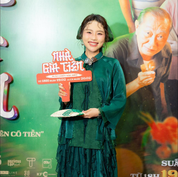 Phương Mỹ Chi là nữ chính của phim điện ảnh Nhà gia tiên. Nguồn: Phương Mỹ Chi.