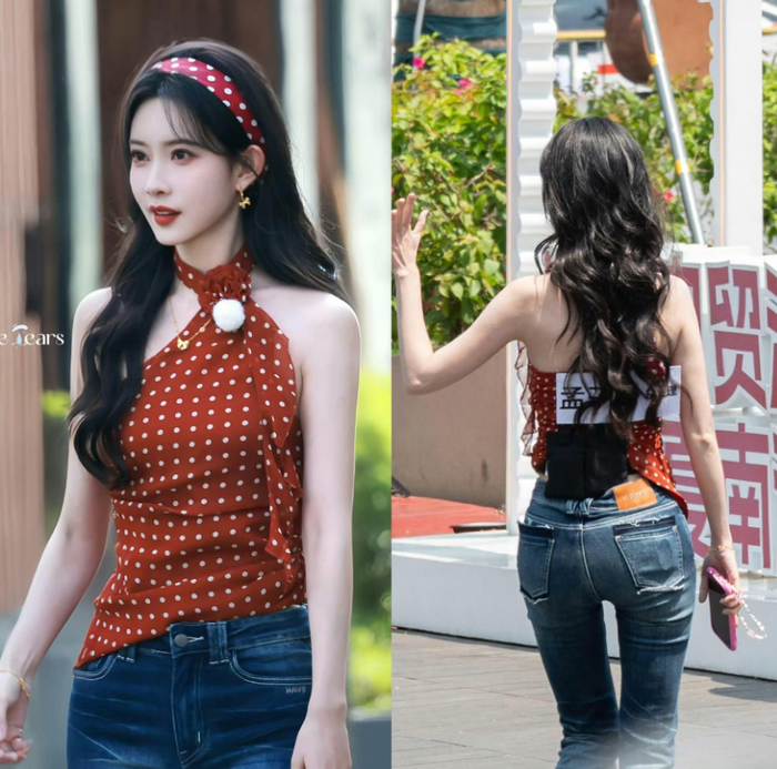 Cận cảnh vòng eo khiến Mạnh Tử Nghĩa lên hotsearch.