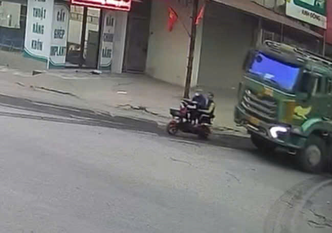 Hình ảnh trước khi xảy ra vụ tai nạn giao thông.&nbsp;