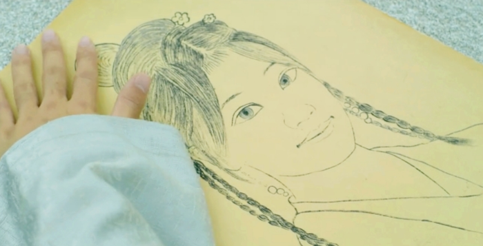 Hình dung nhân vật Tần Nam Cầm, người mẹ bị lãng quên của Dương Quá (minh họa)