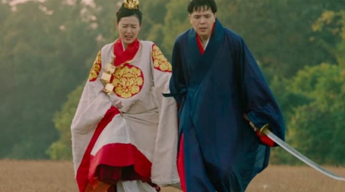 Midu và Trịnh Thăng Bình trong Nhân duyên: Người yêu tiền kiếp, dự án gây tranh cãi về nội dung