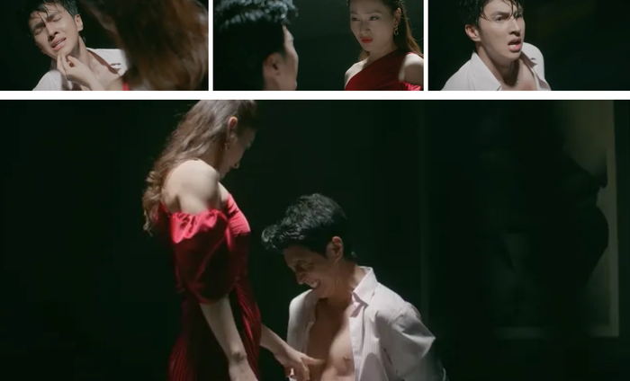 Lan Phương và Bình An tạo nên mối quan hệ đầy kịch tính trong phim truyền hình mới 'Đồng hồ đếm ngược'. - Ảnh: VTV