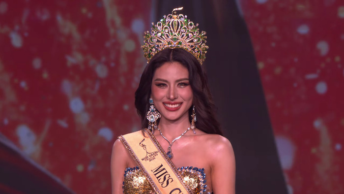 Đại diện Chon Buri chiến thắng Miss Grand Thailand 2026. Ảnh: MGTL