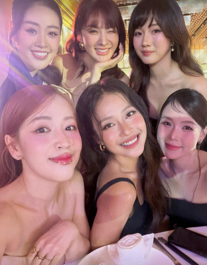 Puka, Sam, Khả Ngân, Khánh Vân... hào hứng khi dự đám cưới của Nhung Gumiho. Ảnh: IGNV