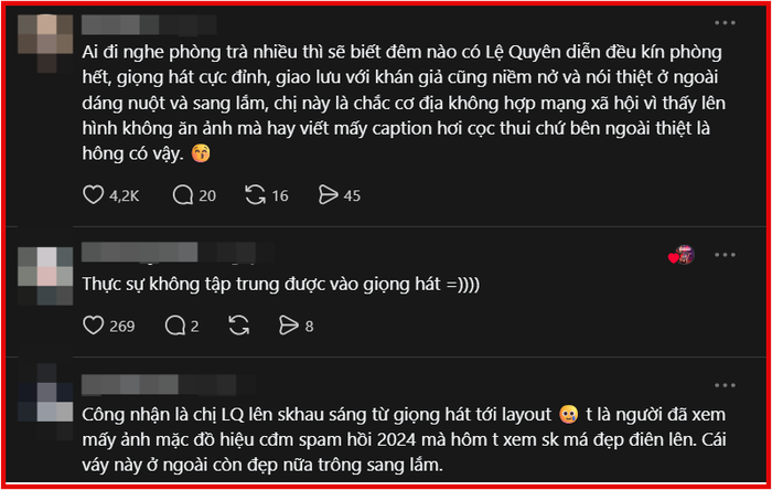 Lệ Quyên diện đồ 'hở bạo' trên sân khấu, khán giả phản ứng mạnh mẽ Ảnh 2