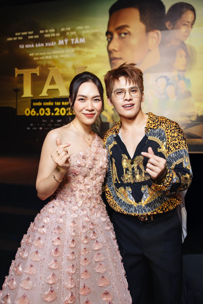 Quốc Thiên ủng hộ, chúc mừng Mỹ Tâm trong dự án mới.