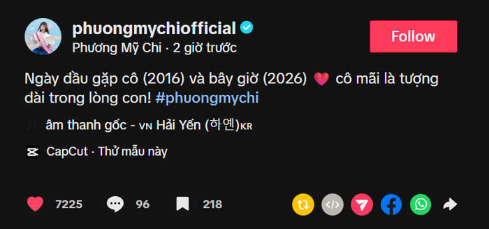 Phương Mỹ Chi tuyên bố một điều về Mỹ Tâm Ảnh 3